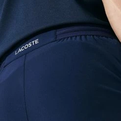 Lacoste Men's Sport Stretch Shorts - Navy Blue -Yonex Shop 4 57486