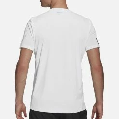 Adidas Men's Club 3 Stripe Tee - White 7 Adidas Men's Club 3 Stripe Tee - White -Yonex Shop 4 67557