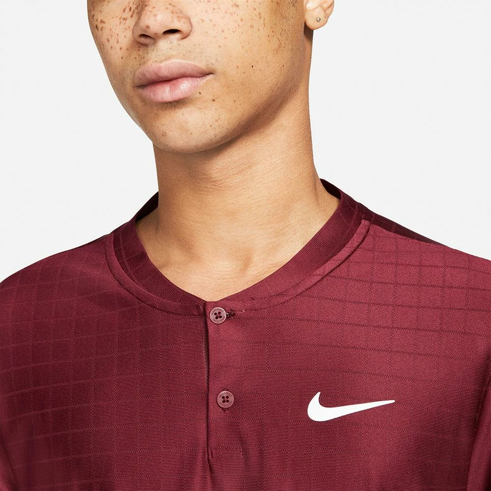 Nike Men's Advantage Polo - Dark Beetroot 4 Nike Men's Advantage Polo - Dark Beetroot - Image 4