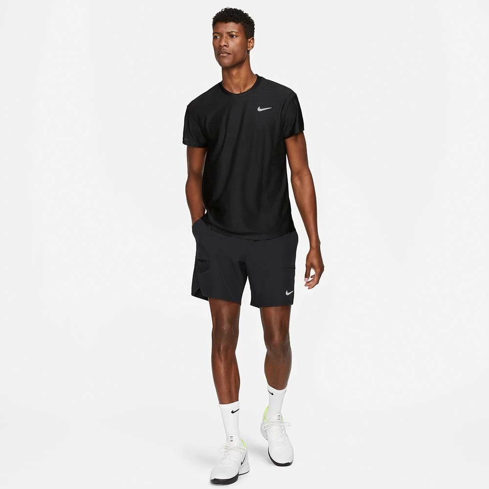 Nike Men's Advantage Top - Black 4 Nike Men's Advantage Top - Black - Image 4