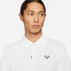 Nike Men's Rafa Slim Polo - White -Yonex Shop 4 72048
