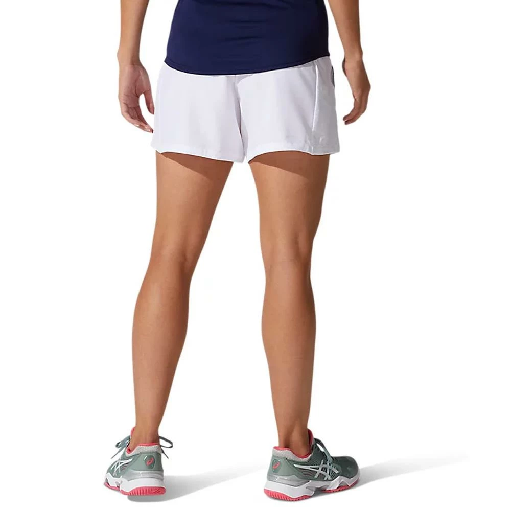 Asics Women's Court Shorts - White 4 Asics Women's Court Shorts - White - Image 4