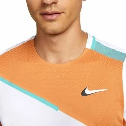 Nike Men's Slam Melbourne Shirt - White/Hot Curry 7 Nike Men's Slam Melbourne Shirt - White/Hot Curry -Yonex Shop 4 75070