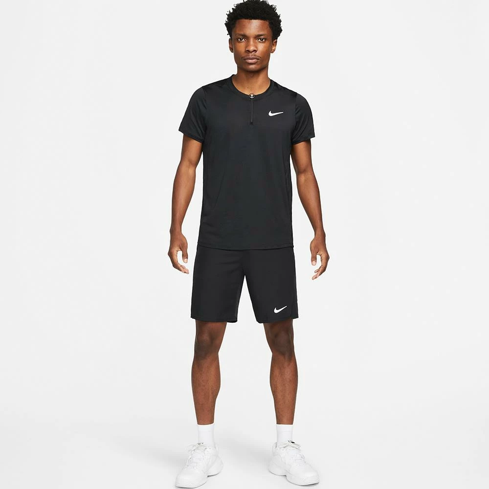 Nike Men's Advantage Polo - Black 4 Nike Men's Advantage Polo - Black - Image 4