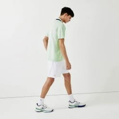 Lacoste Men's Sport Seamless Jacquard Polo - Green/White -Yonex Shop 4 76457