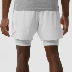 New Balance Men's Tournament 7" Short - White 7 New Balance Men's Tournament 7" Short - White -Yonex Shop 4 76554