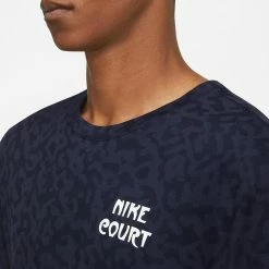 Nike Men's Slam Paris Tee - Obsidian -Yonex Shop 4 77134
