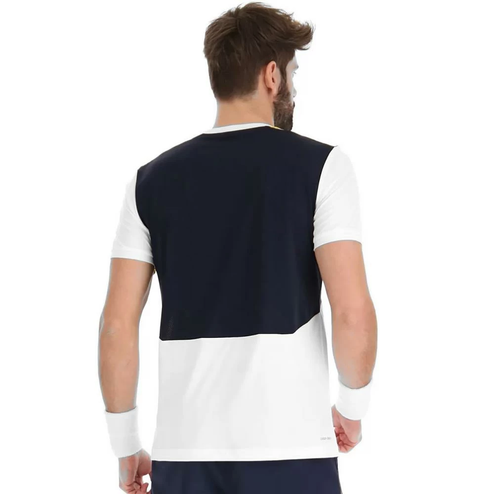 Lotto Men's Top IV Tee - Bright White/Navy Blue 4 Lotto Men's Top IV Tee - Bright White/Navy Blue - Image 4