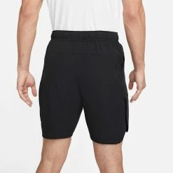 Nike Men's Advantage 9" Short - Black/White 8 Nike Men's Advantage 9" Short - Black/White -Yonex Shop 4 78885