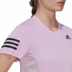 Adidas Women's Club Tee - Bliss Lilac -Yonex Shop 4 80138