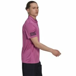 Adidas Men's Club 3-Stripes Polo - Semi Pulse Lilac 8 Adidas Men's Club 3-Stripes Polo - Semi Pulse Lilac -Yonex Shop 4 80155