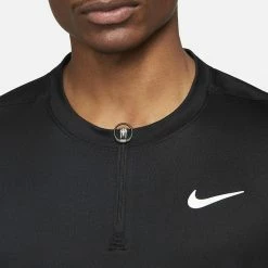 Nike Men's Advantage 1/2 Zip Longsleeve - Black 7 Nike Men's Advantage 1/2 Zip Longsleeve - Black -Yonex Shop 4 80233