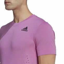 Adidas Men's New York FreeLift Tee - Semi Pulse Lilac 7 Adidas Men's New York FreeLift Tee - Semi Pulse Lilac -Yonex Shop 4 80455
