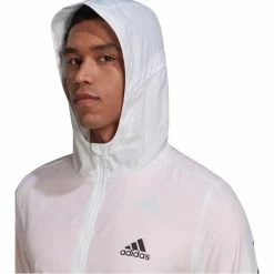 Adidas Run Icons 3-Stripes Jacket - White 7 Adidas Run Icons 3-Stripes Jacket - White -Yonex Shop 4 80559