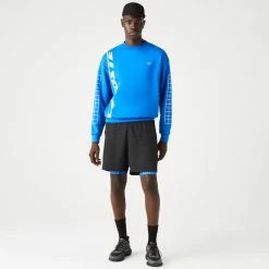 Lacoste Men's Sport 2 In 1 Shorts - Black/Blue 10 Lacoste Men's Sport 2 In 1 Shorts - Black/Blue -Yonex Shop 4 80763