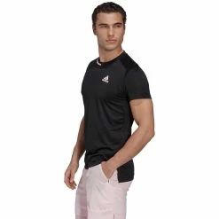 Adidas Men's US Series Tee - Black 9 Adidas Men's US Series Tee - Black -Yonex Shop 4 81327