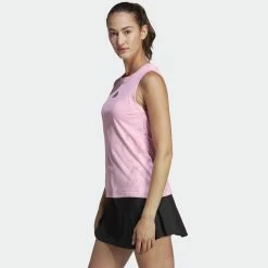 Adidas Women's Melbourne Match Tank - Clear Pink 9 Adidas Women's Melbourne Match Tank - Clear Pink -Yonex Shop 4 81938