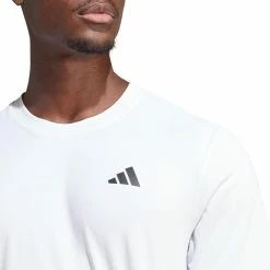 Adidas Men's Club 3 Stripe Tee - White 7 Adidas Men's Club 3 Stripe Tee - White -Yonex Shop 4 82207