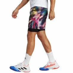 Adidas Men's Melbourne Ergo Shorts - Multicolour/Black 8 Adidas Men's Melbourne Ergo Shorts - Multicolour/Black -Yonex Shop 4 82348