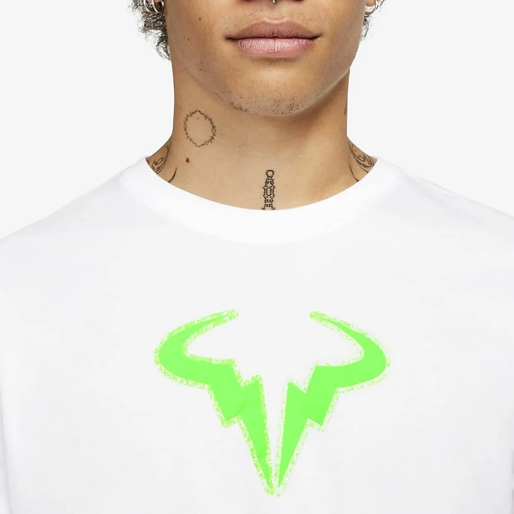 Nike Men's Rafa Tee - White 4 Nike Men's Rafa Tee - White - Image 4