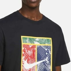 Nike Men's Heritage Tee - Black 7 Nike Men's Heritage Tee - Black -Yonex Shop 4 83296