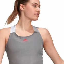 Adidas Women's Primeblue Y Tank - Silver 9 Adidas Women's Primeblue Y Tank - Silver -Yonex Shop 5 69181