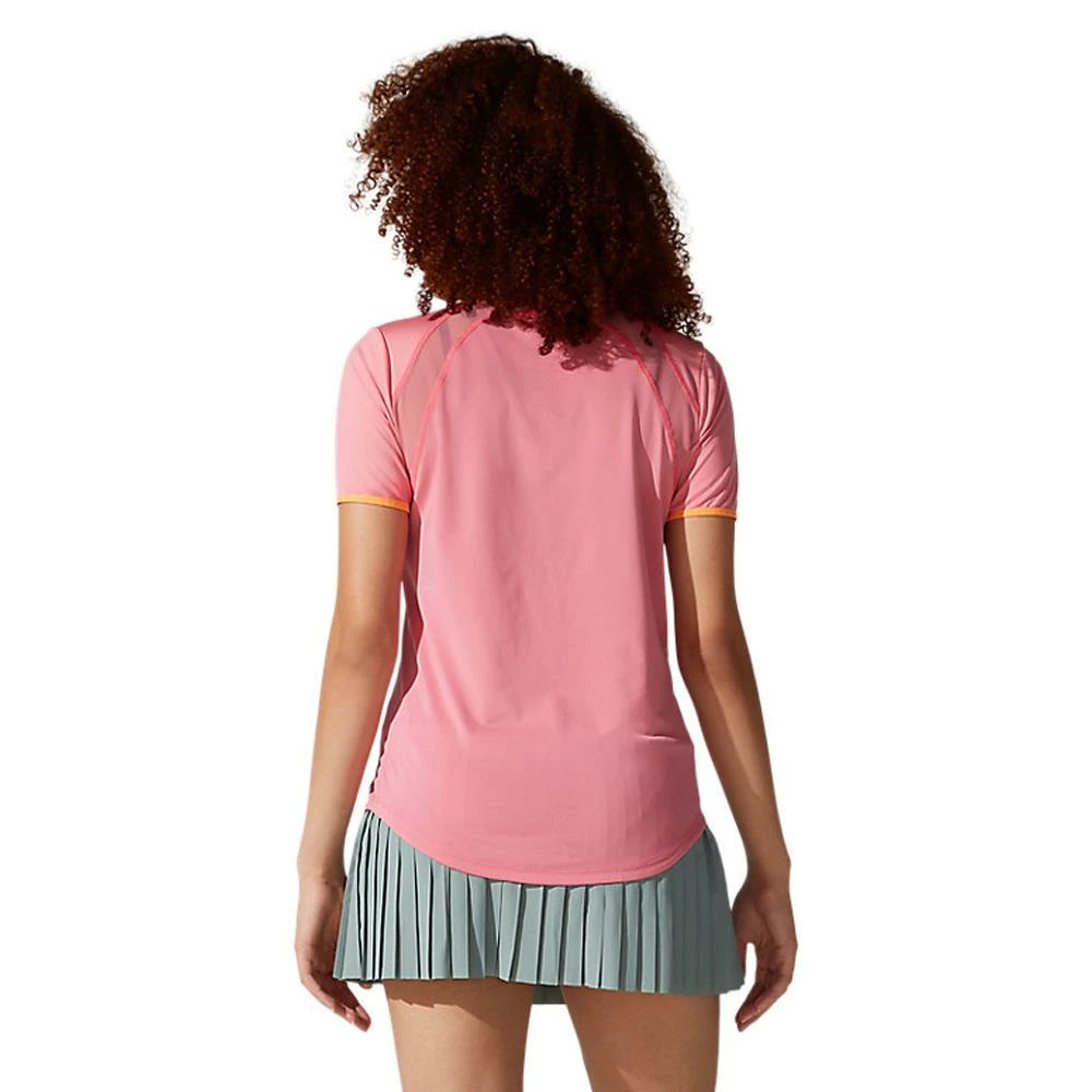 Asics Women's Match Short Sleeve - Peach Petal 5 Asics Women's Match Short Sleeve - Peach Petal - Image 5
