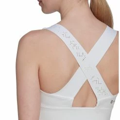 Adidas Women's London Crop Top - Parley - White 9 Adidas Women's London Crop Top - Parley - White -Yonex Shop 5 78100