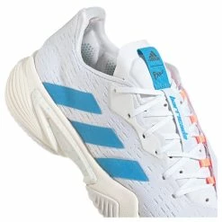 Adidas Men's Barricade - Parley - Cloud White/Blue Pulse -Yonex Shop 5 79551