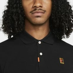 Nike Men's Heritage Slim 2 Polo - Black 9 Nike Men's Heritage Slim 2 Polo - Black -Yonex Shop 5 79590