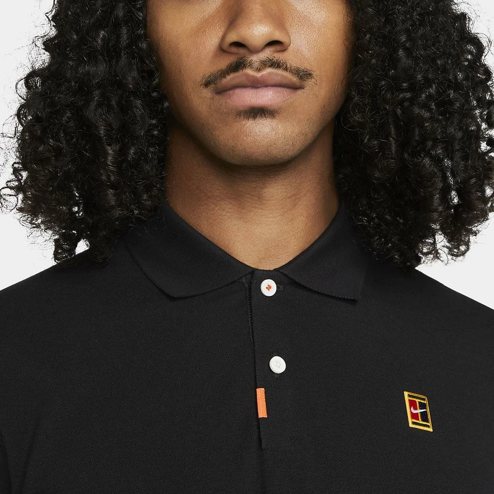 Nike Men's Heritage Slim 2 Polo - Black 5 Nike Men's Heritage Slim 2 Polo - Black - Image 5