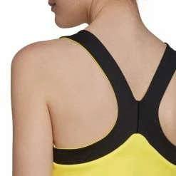 Adidas Women's Y-Tank - Beam Yellow/Black -Yonex Shop 5 79784