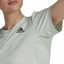 Adidas Women's Club Tee - Linen Green -Yonex Shop 5 80460