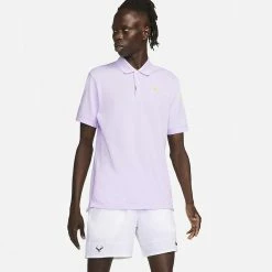 Nike Men's Rafa Polo - Violet Frost 9 Nike Men's Rafa Polo - Violet Frost -Yonex Shop 5 80748