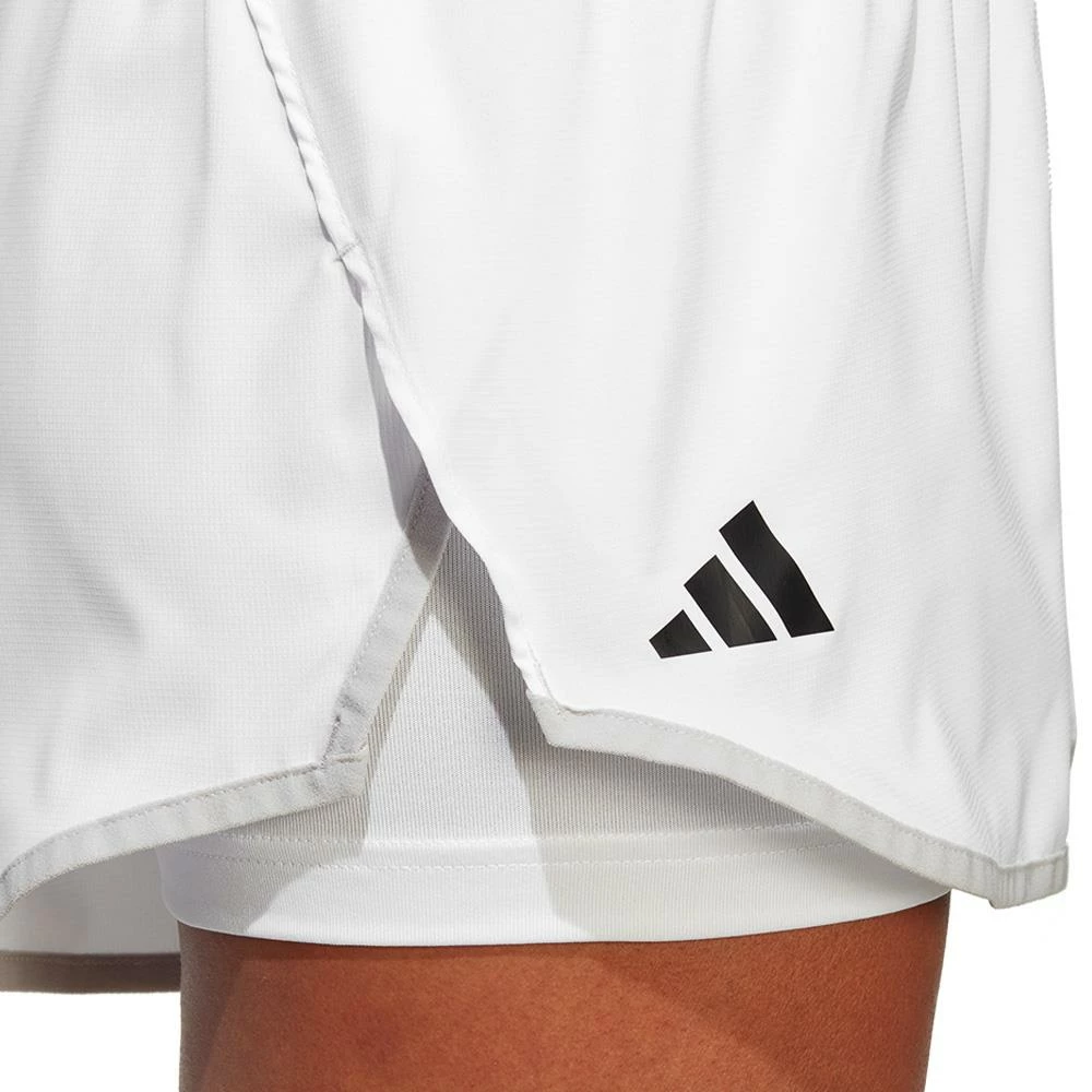Adidas Women's Club Short - White 5 Adidas Women's Club Short - White - Image 5