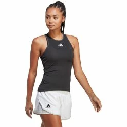 Adidas Women's Club Tank - Black 9 Adidas Women's Club Tank - Black -Yonex Shop 5 82426