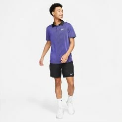 Nike Men's Slam Advantage Polo - Dark Purple Dust 11 Nike Men's Slam Advantage Polo - Dark Purple Dust -Yonex Shop 6 70887