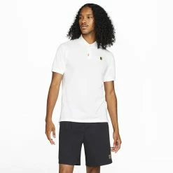 Nike Men's Heritage Slim 2 Polo - White -Yonex Shop 6 74237