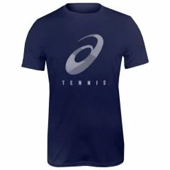 Asics Men's Spiral Tee 16 Asics Men's Spiral Tee -Yonex Shop 7 70340