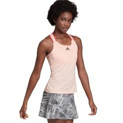 Adidas Women's HEAT.RDY Y-Back Tank Top - Haze Coral 8 Adidas Women's HEAT.RDY Y-Back Tank Top - Haze Coral -Yonex Shop f65294