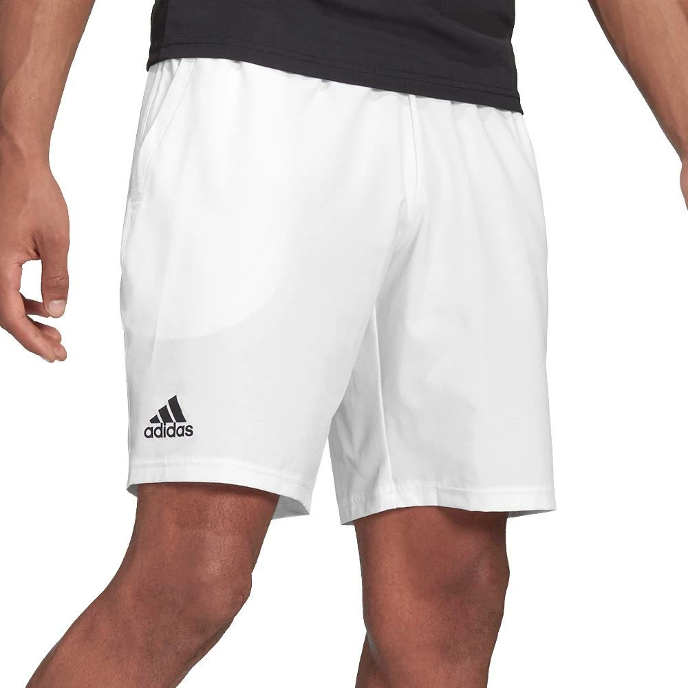 Adidas Men's Club 7" Short - White 3 Adidas Men's Club 7" Short - White - Image 3