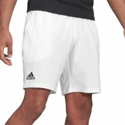 Adidas Men's Club 9" Short - White -Yonex Shop f67597