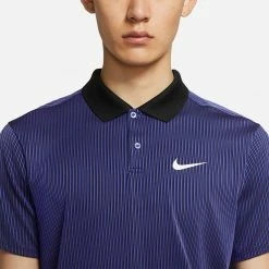 Nike Men's Slam Advantage Polo - Dark Purple Dust 8 Nike Men's Slam Advantage Polo - Dark Purple Dust -Yonex Shop f70887