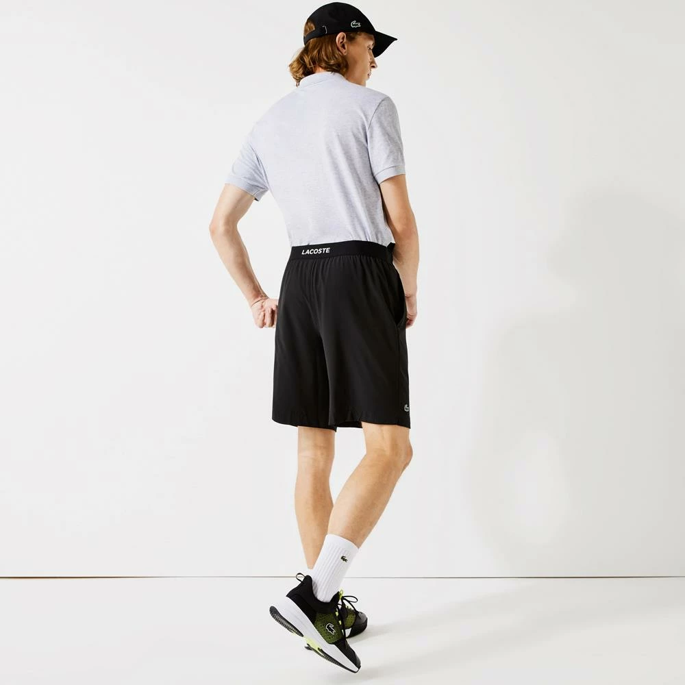 Lacoste Men's Sport Ultra-Light Shorts - Black 3 Lacoste Men's Sport Ultra-Light Shorts - Black - Image 3