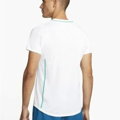 Nike Men's Slam Melbourne Polo - White/Black 6 Nike Men's Slam Melbourne Polo - White/Black -Yonex Shop f75051