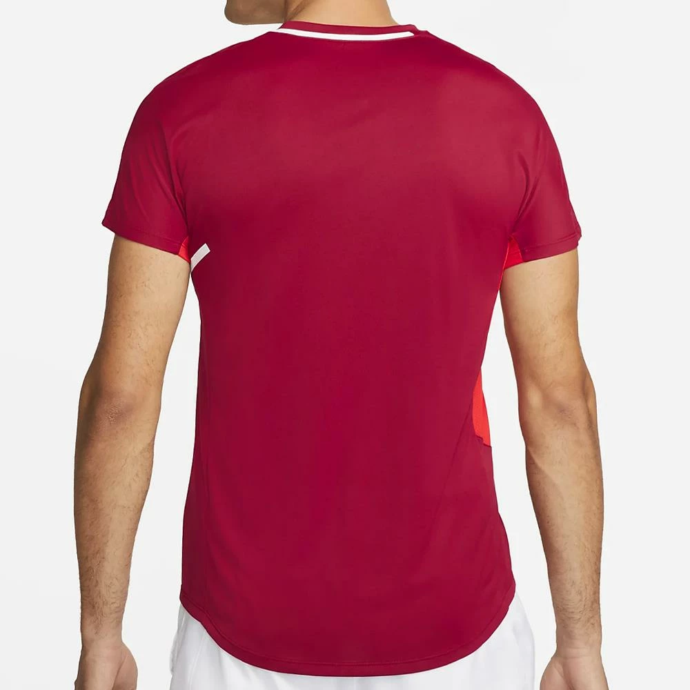 Nike Men's Slam Melbourne Shirt - Pomegranate 3 Nike Men's Slam Melbourne Shirt - Pomegranate - Image 3