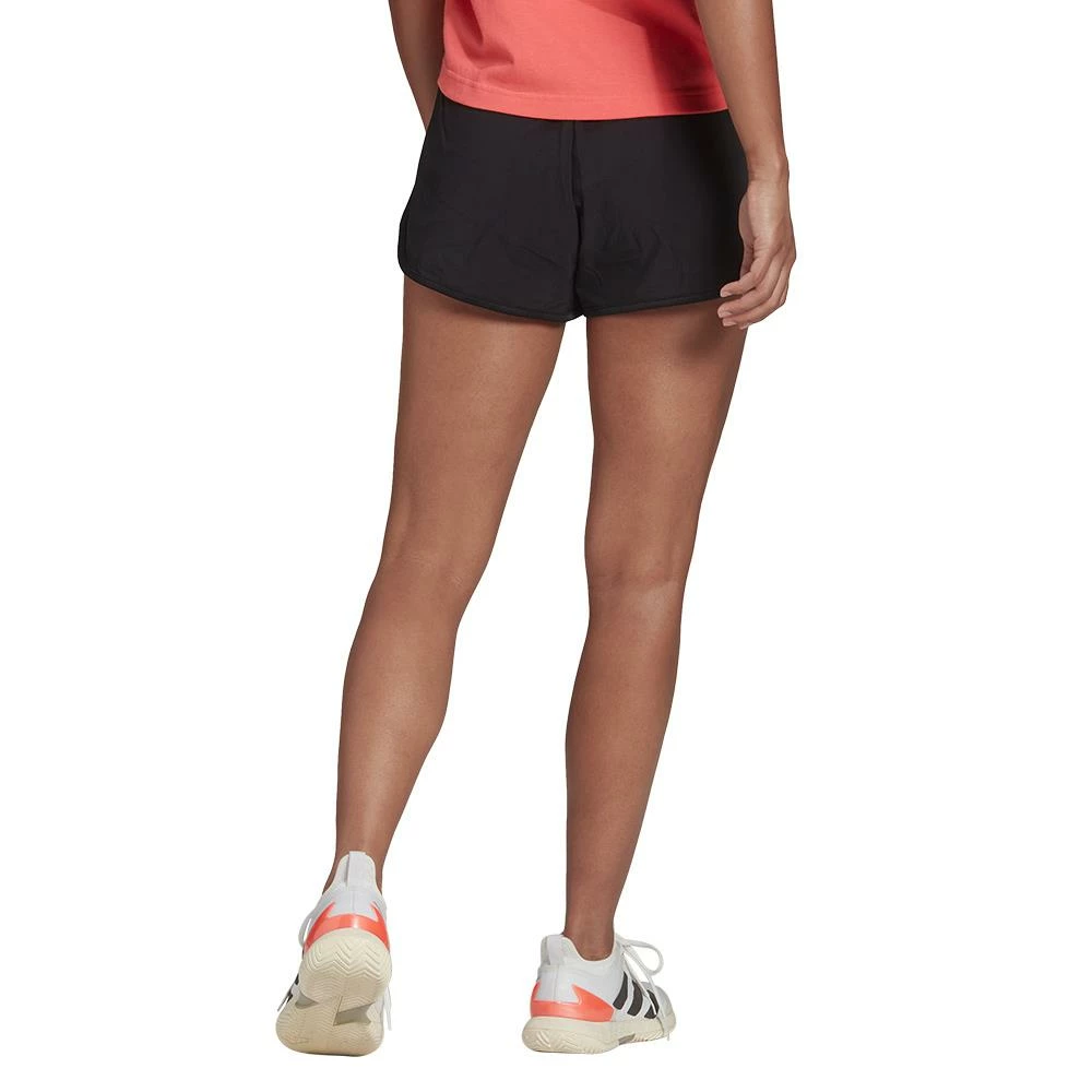 Adidas Women's Club Shorts - Black/Grey Five 3 Adidas Women's Club Shorts - Black/Grey Five - Image 3