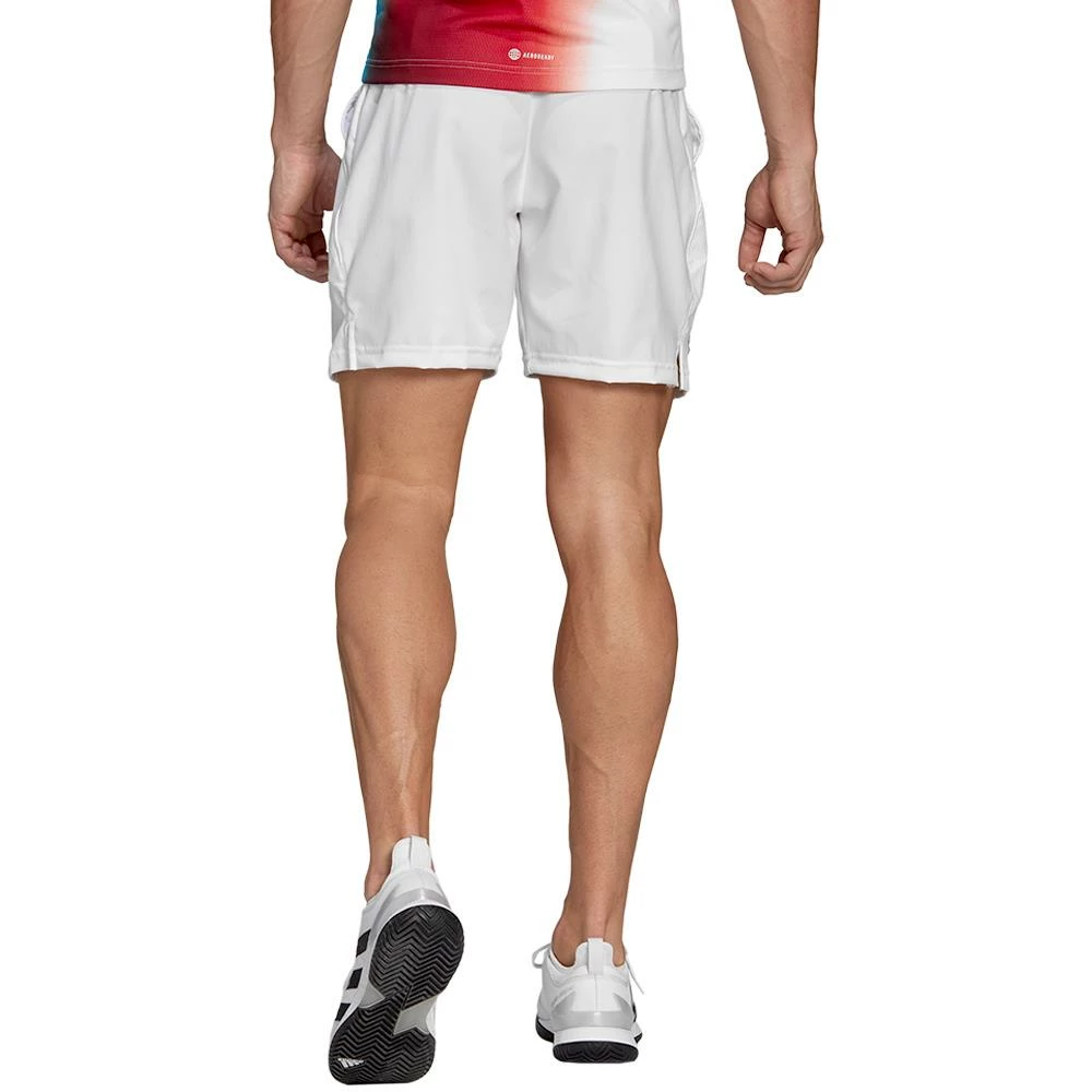 Adidas Men's Melbourne Short - White 3 Adidas Men's Melbourne Short - White - Image 3