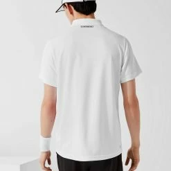 Lacoste Men's Sport Colourblock Pique Polo - White/Black 6 Lacoste Men's Sport Colourblock Pique Polo - White/Black -Yonex Shop f76375