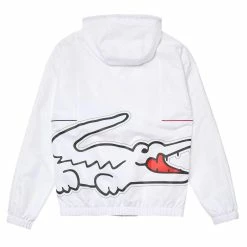 Lacoste Men's Sport Crocodile Tracksuit - White/Black -Yonex Shop f76474